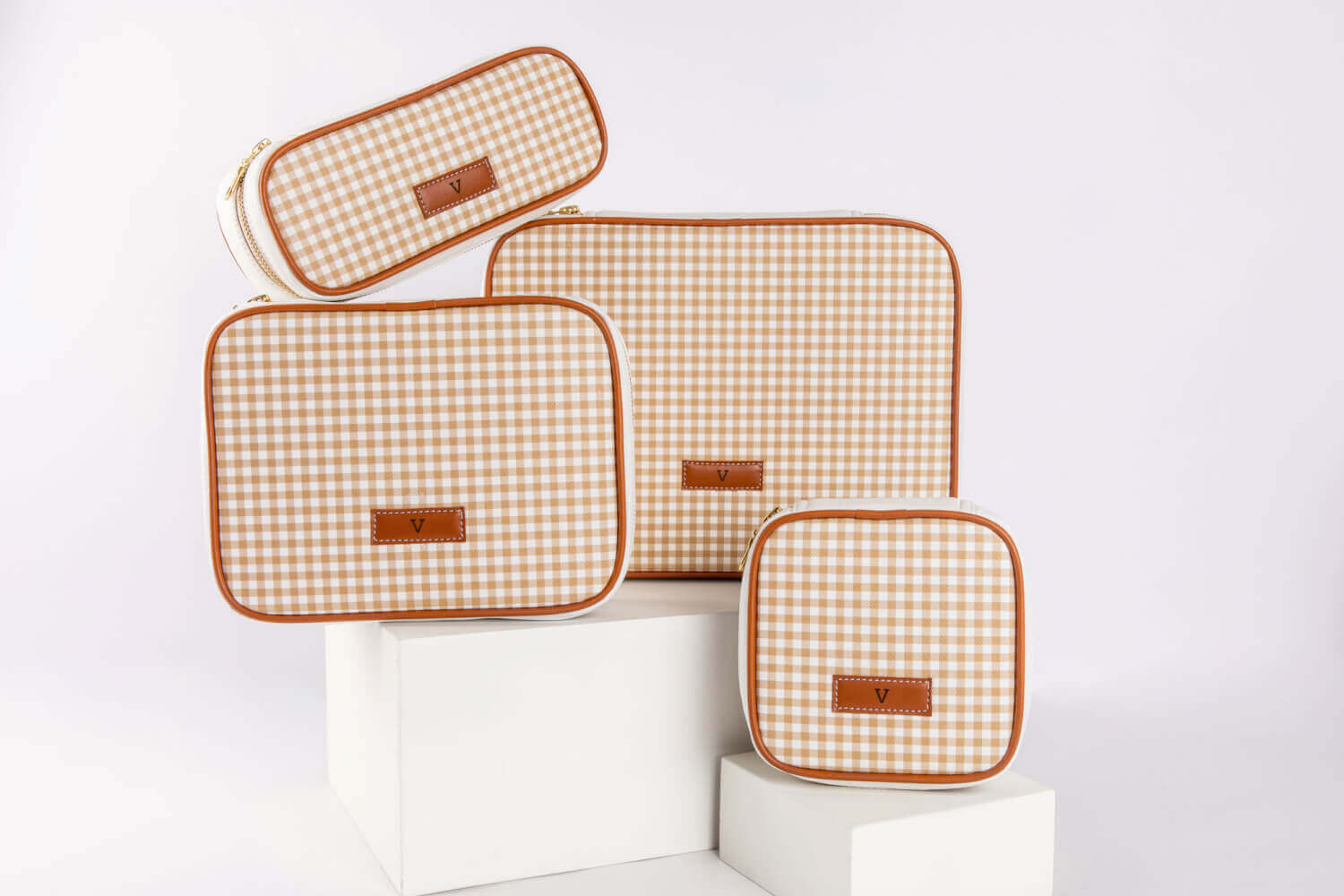 Pattern Of Joy Brown Signature Set of 4 3 Pattern Of Joy Brown Signature Pouch Set of 4