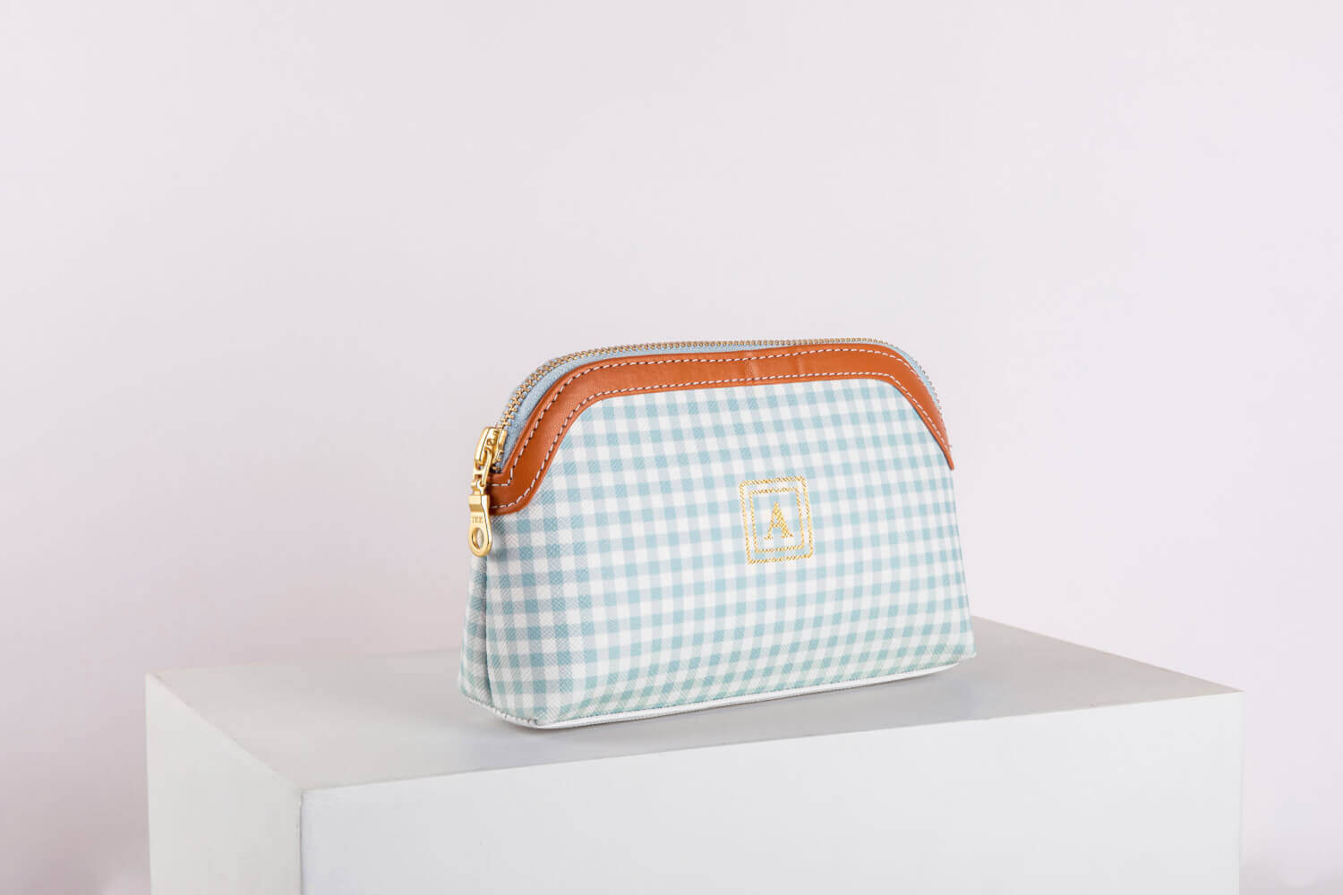 Pattern Of Joy Blue Mini Oval Pouch 4 Blue Mini Oval Pouch