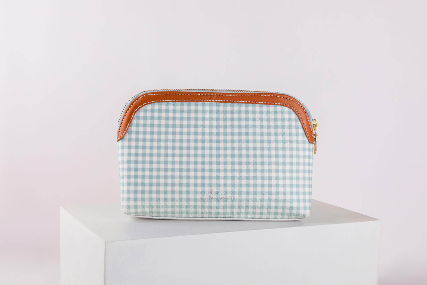 Pattern Of Joy Blue Oval All Purpose Pouch - Set of 3 7 Blue Pouches Set