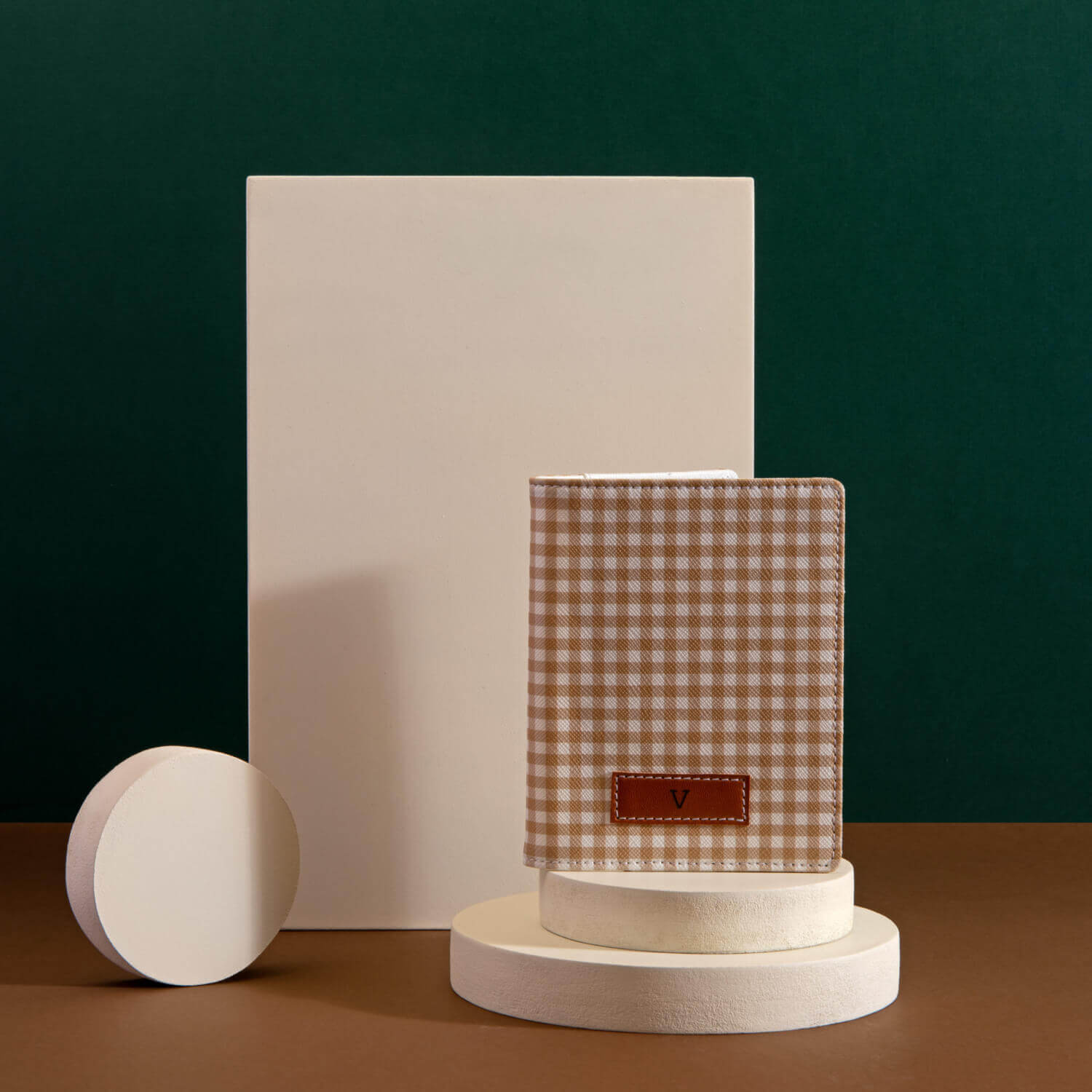 Brown Passport Sleeve