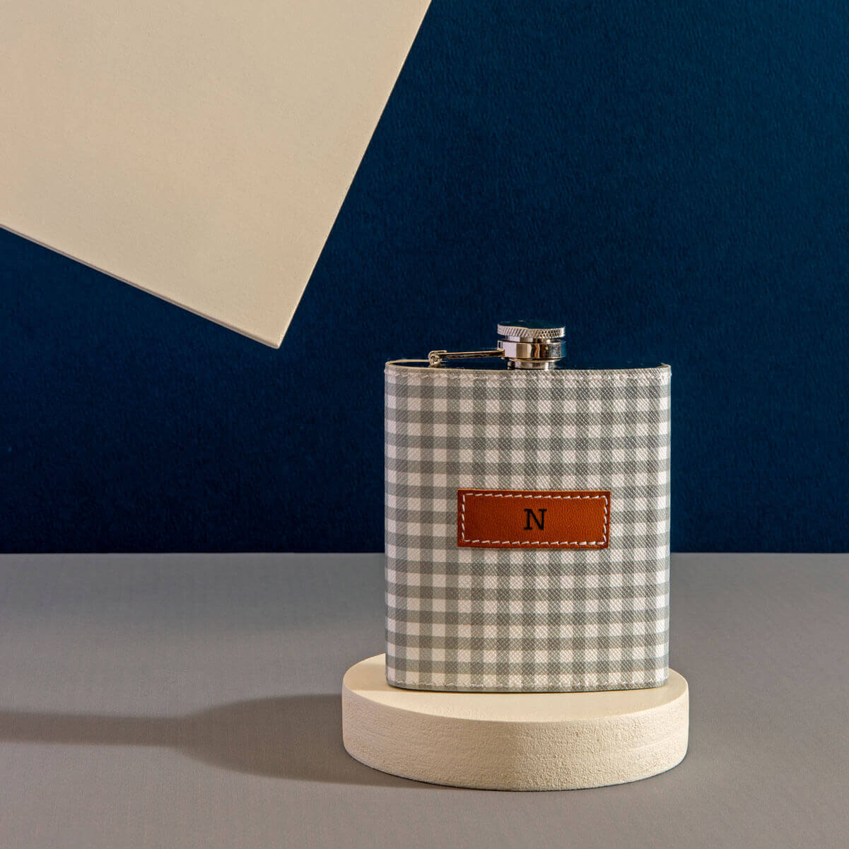 Grey Hip Flask