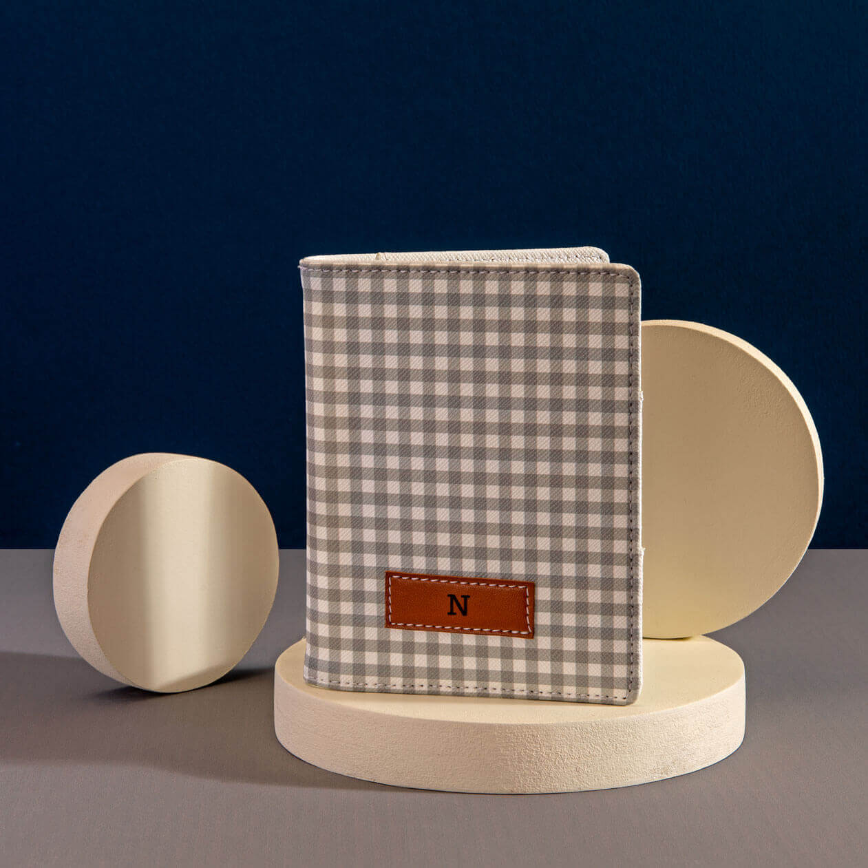 Grey Passport Sleeve