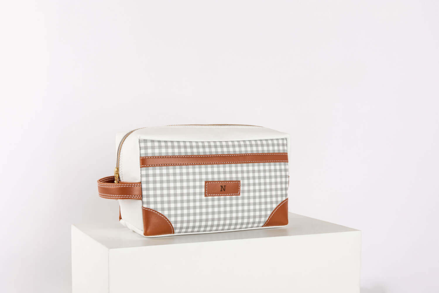 Pattern Of Joy Grey Box Pouch - Set of 2 8 Pouch Set