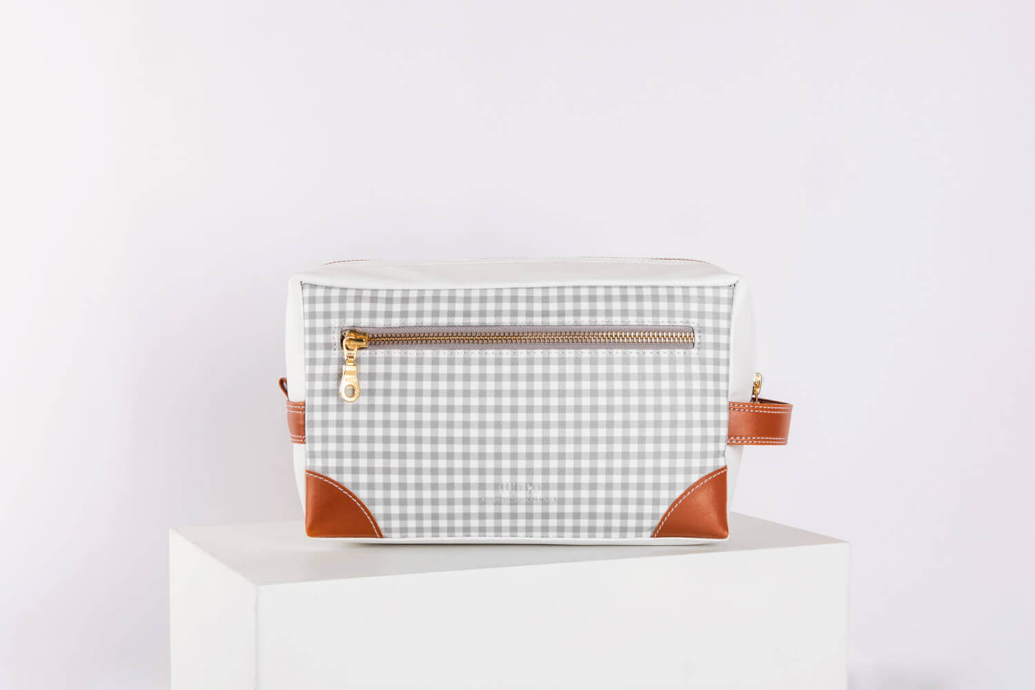 Pattern Of Joy Grey Box Pouch - Set of 2 7 Pouch Set