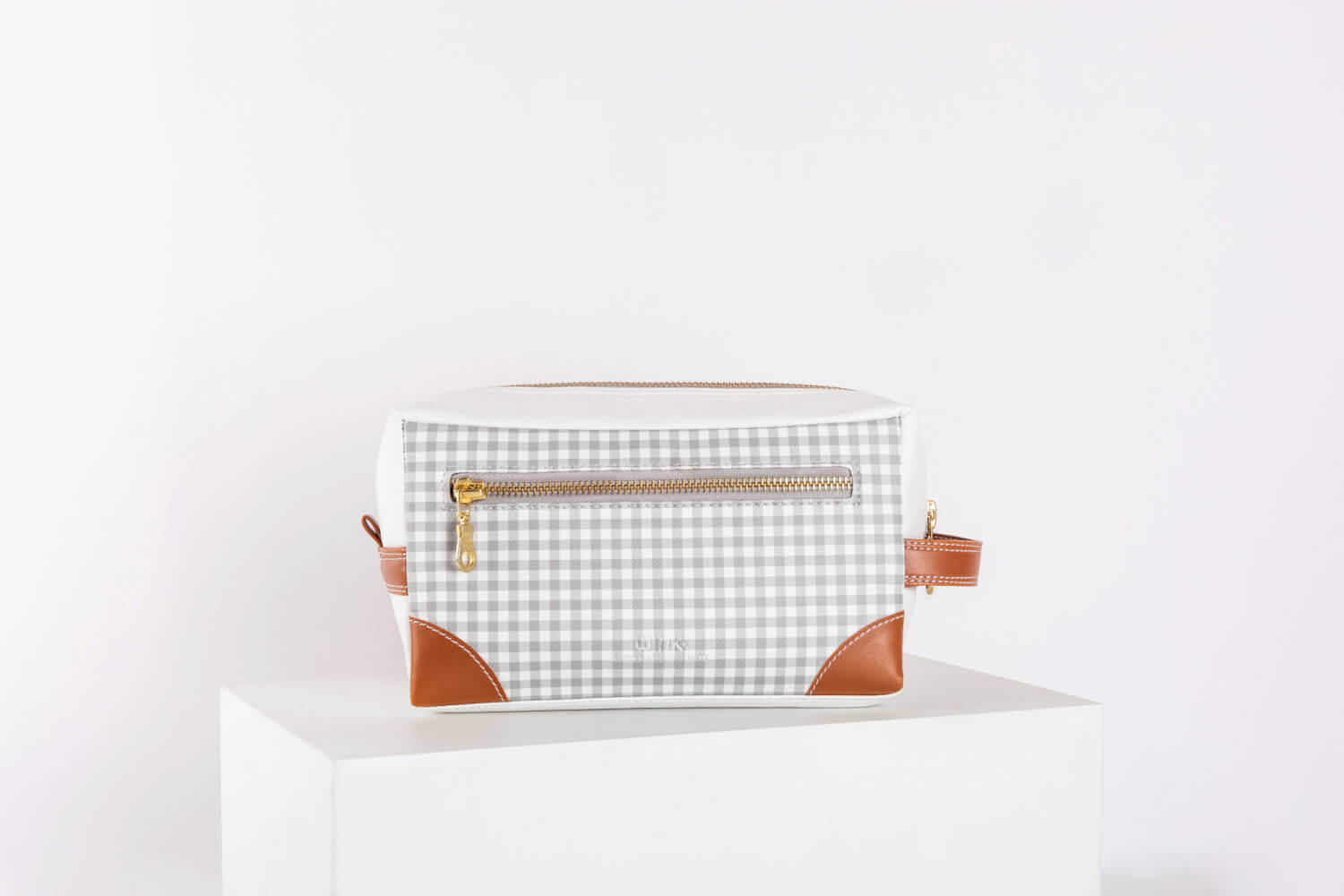 Pattern Of Joy Grey Box Pouch - Set of 2 4 Pouch Set