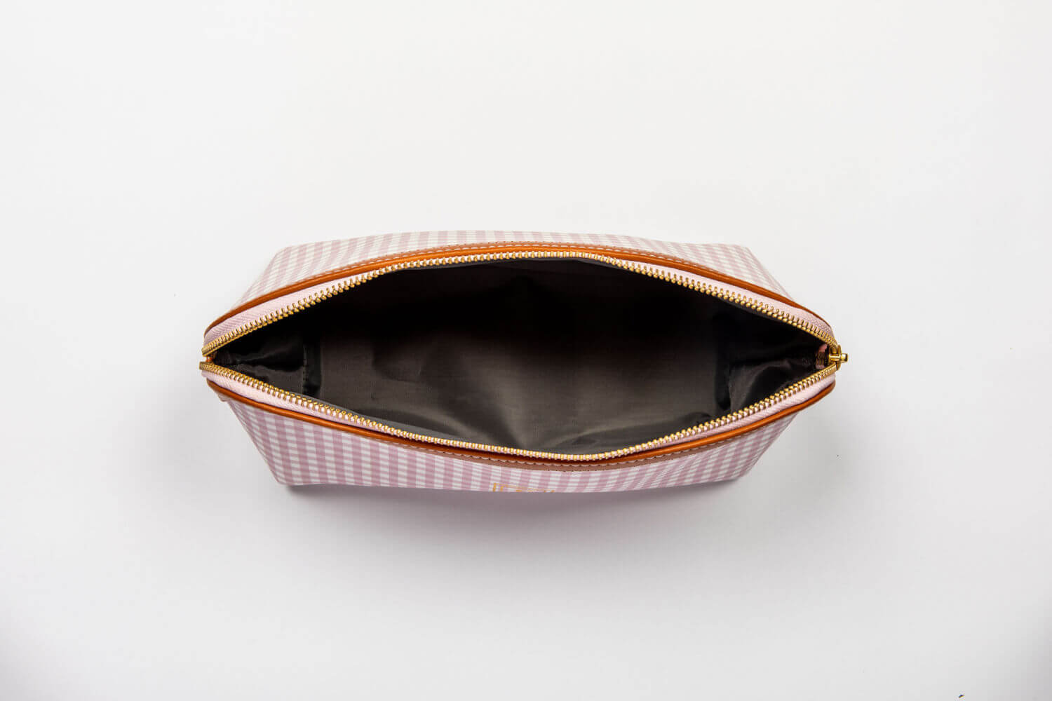 Patern Of Joy Pink Wide Base Make Pouch - Set of 2 4 Pink Makeup Pouch