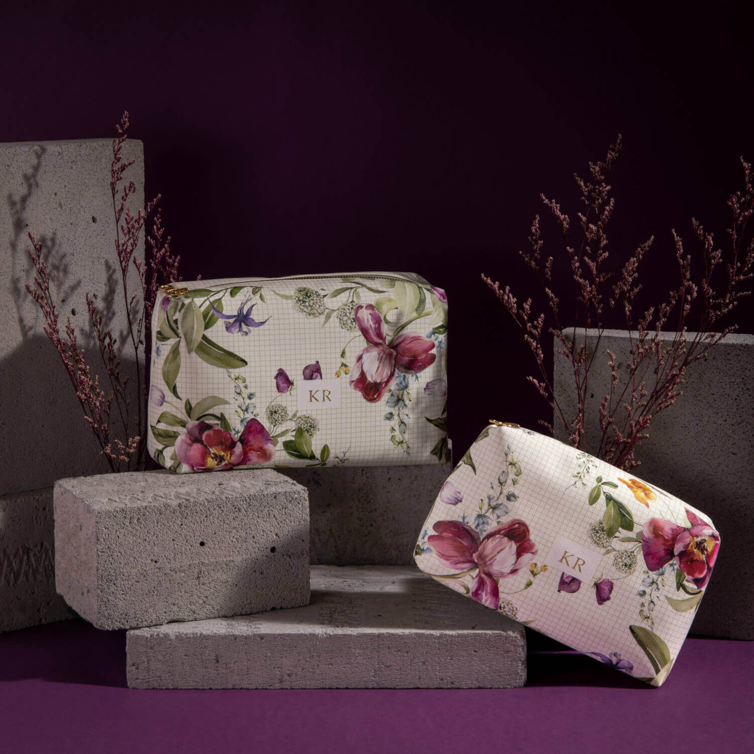 Sangria Soft Pouches - Set Of 2 1 Soft Pouches