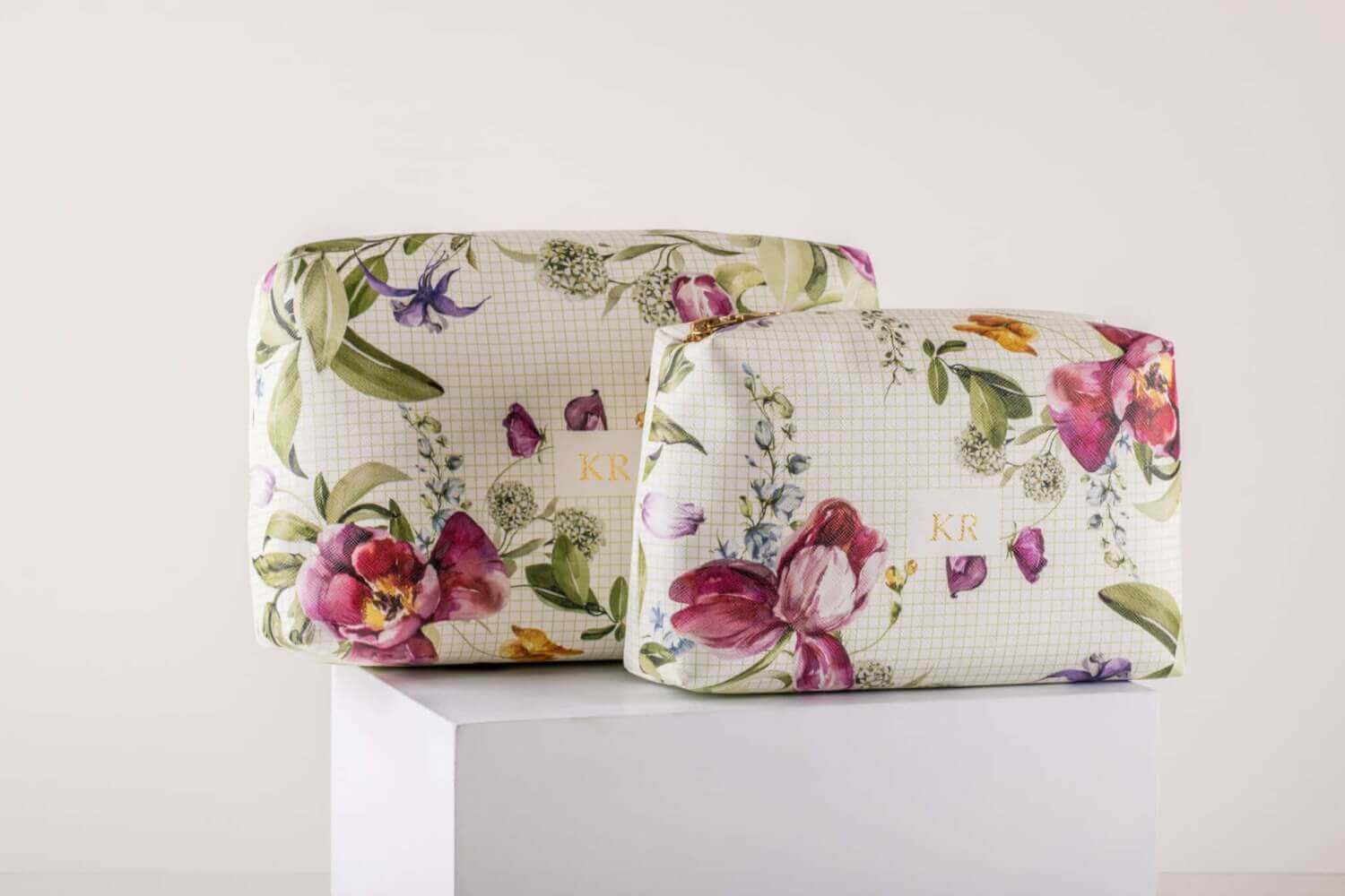 Sangria Soft Pouches - Set Of 2 3 SANGRIA Soft Pouches