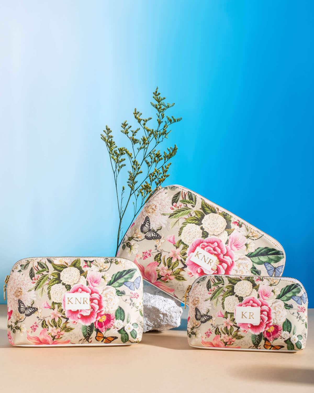 Day Dreams Oval All Purpose Pouches - Set Of 3 1 Pouches – Set Of 3