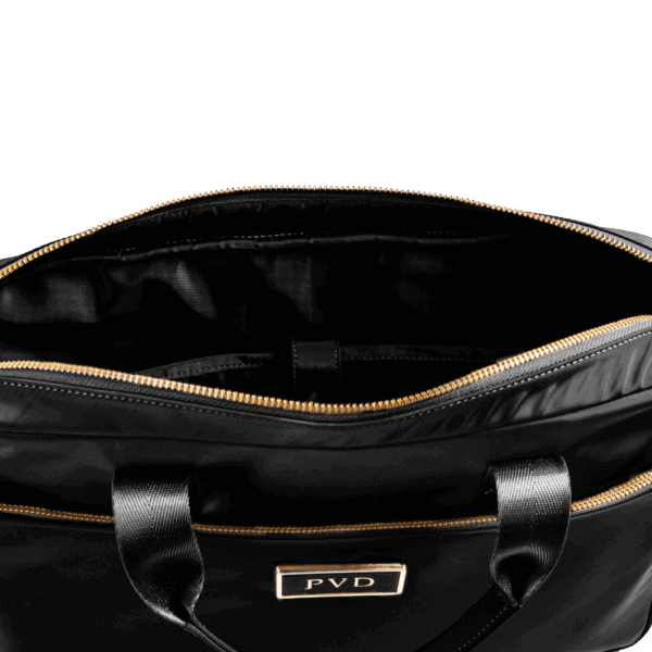 Black_Front Back To Basics Laptop Bag for Men & Women - ₹7,500.00