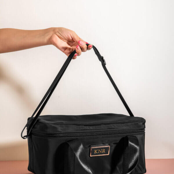 Black Picnic Bag | Wink Accessories Black Picnic Bag