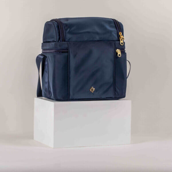 Back To Basic Black Double Decker Insulated Lunch Bag Back Back To Basics Double Decker Insulated Lunch Bag - ₹4,000.00